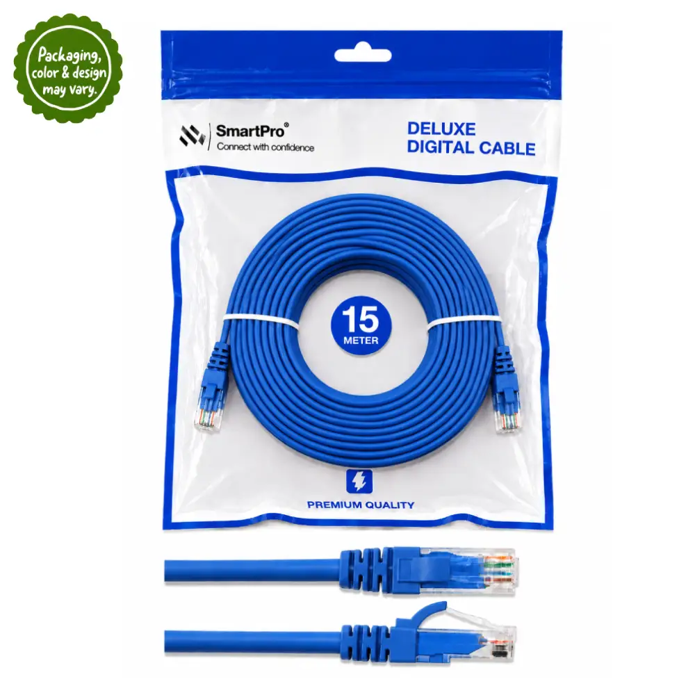 Smart Pro Cat6 CCA Patch Cord 15m